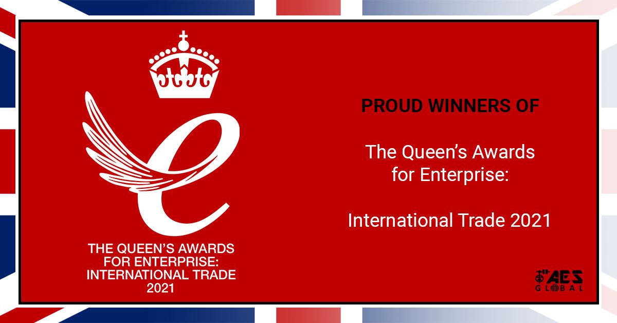 Proud winners of The Queen’s Awards: International Trade 2021.